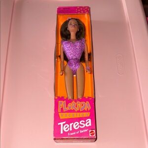 ☀️🏖️👙Barbie Florida Vacation Teresa Doll.